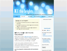 Tablet Screenshot of espanol.the-brights.net